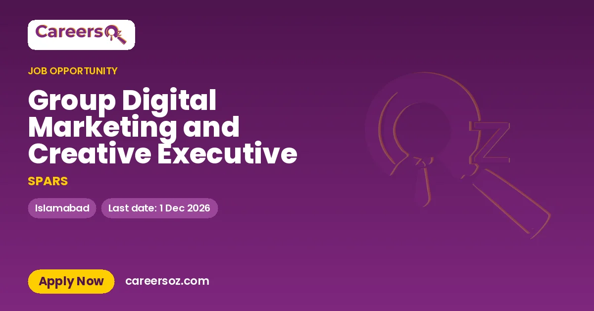 Group Digital Marketing and Creative Executive – SPARS