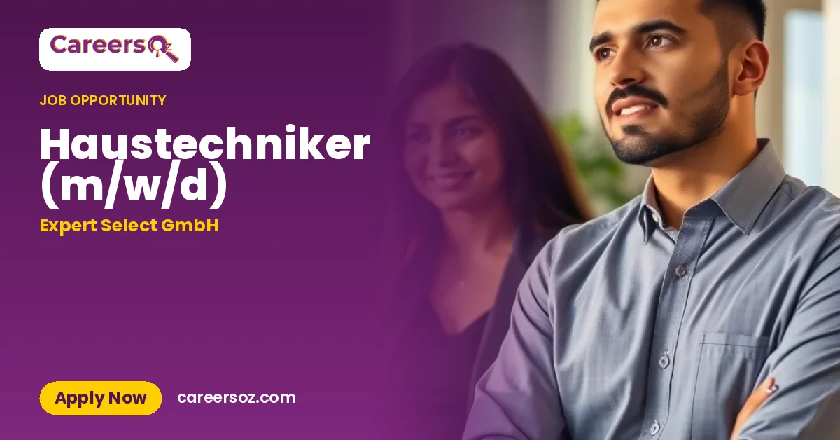 Haustechniker (m/w/d) – Expert Select GmbH