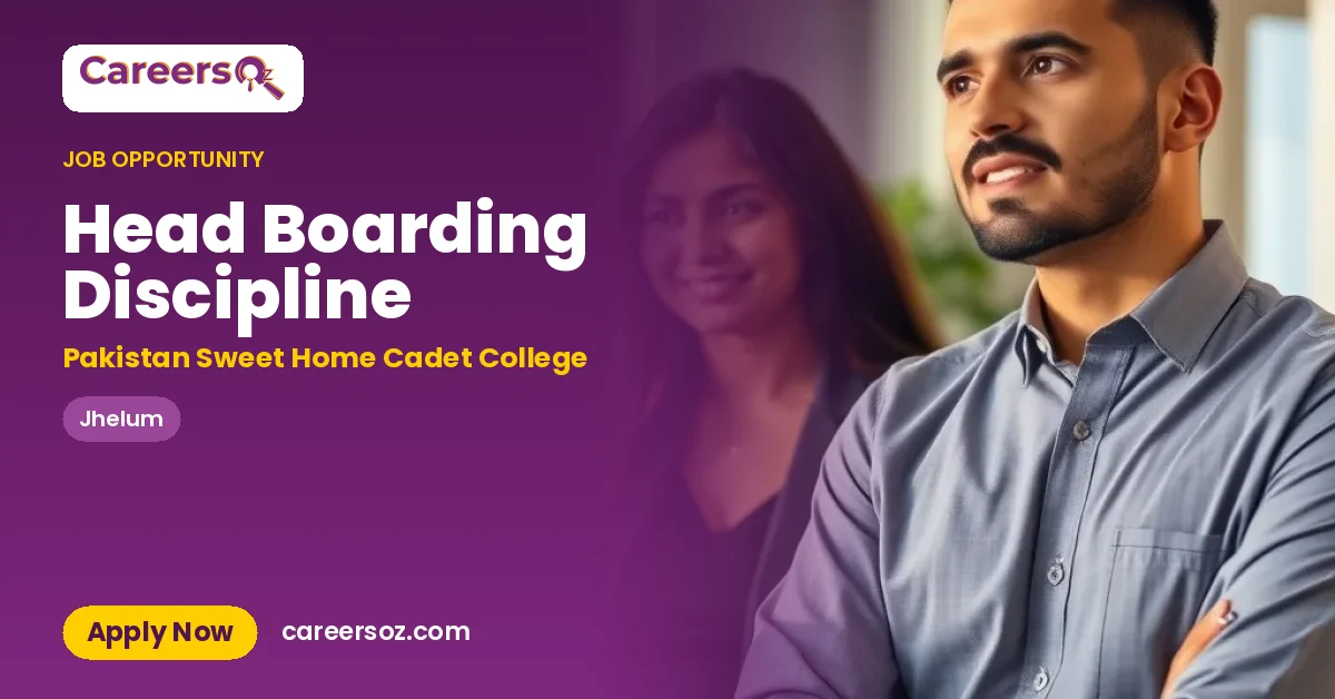 Head Boarding Discipline – Pakistan Sweet Home Cadet College