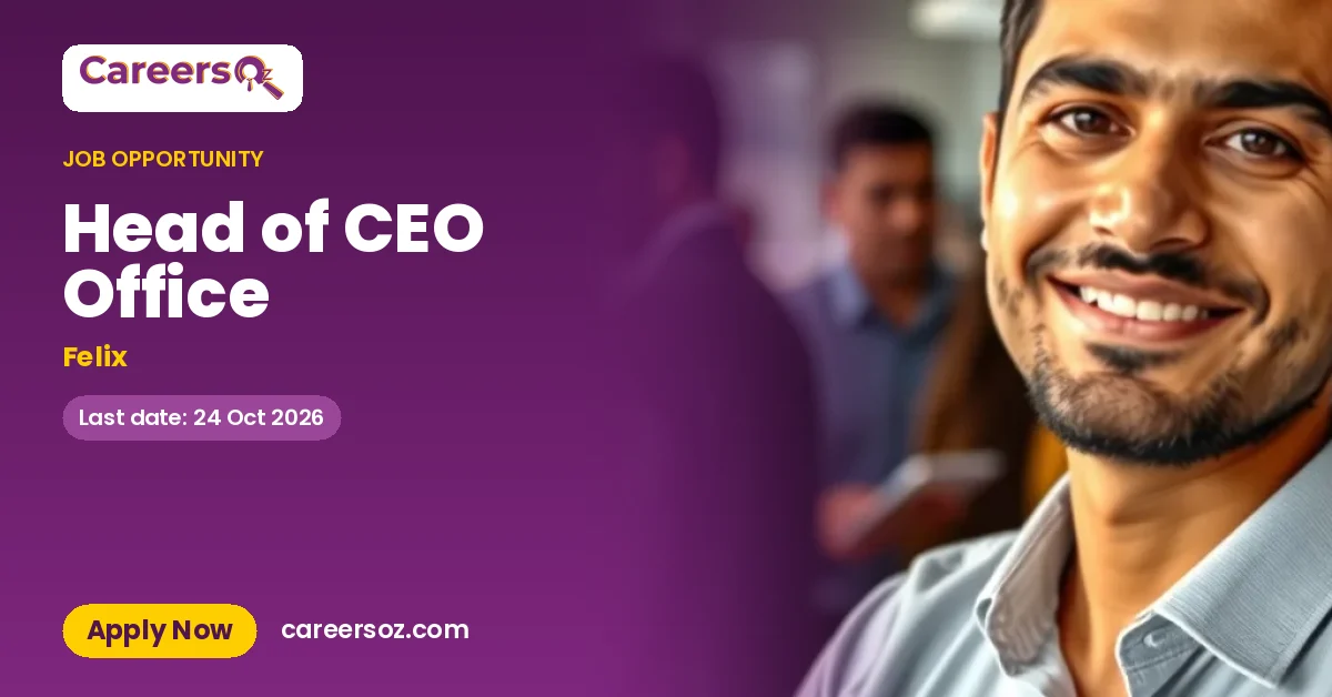 Head of CEO Office – Felix