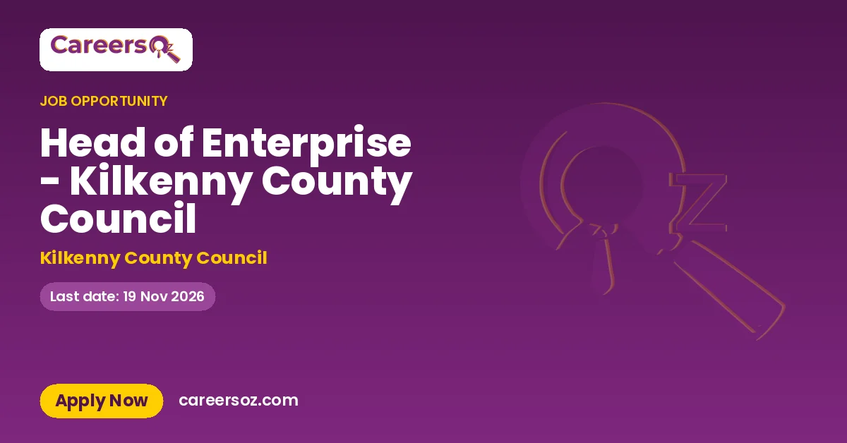 Head of Enterprise - Kilkenny County Council – Kilkenny County Council