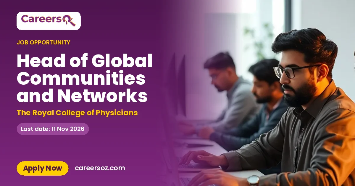 Head of Global Communities and Networks – The Royal College of Physicians