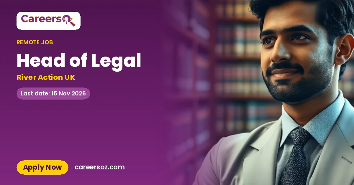 Head of Legal – River Action UK