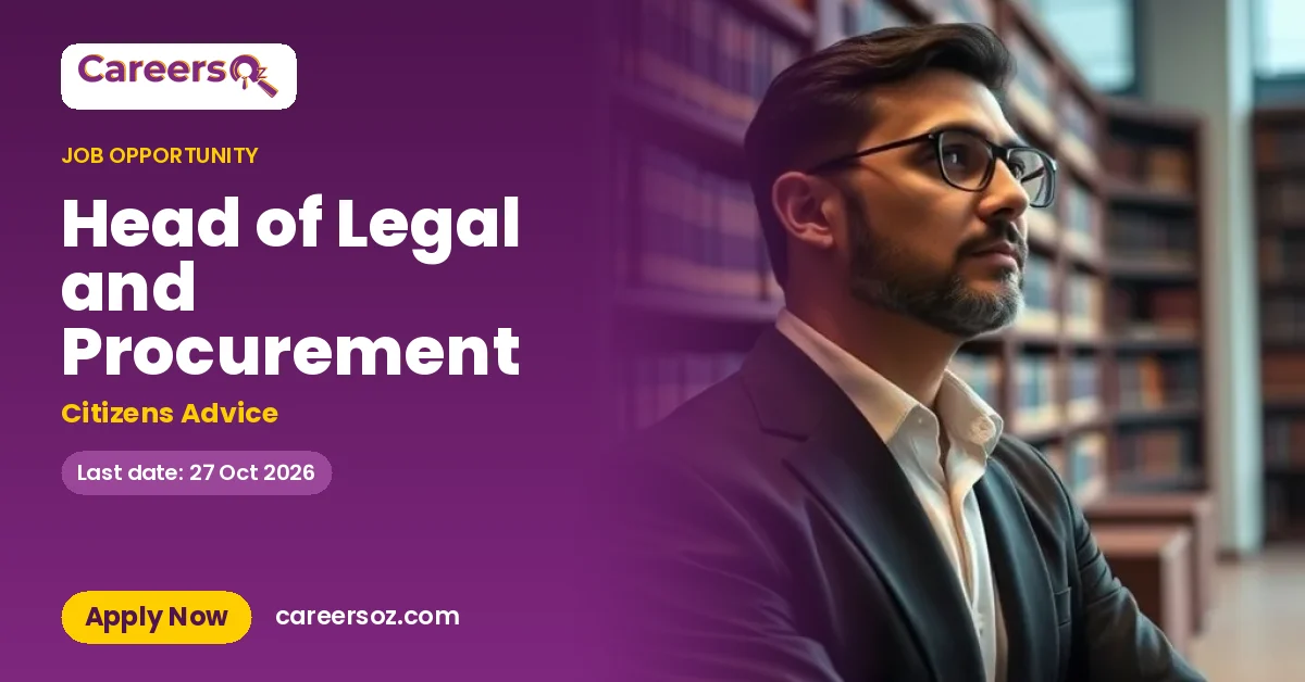 Head of Legal and Procurement – Citizens Advice