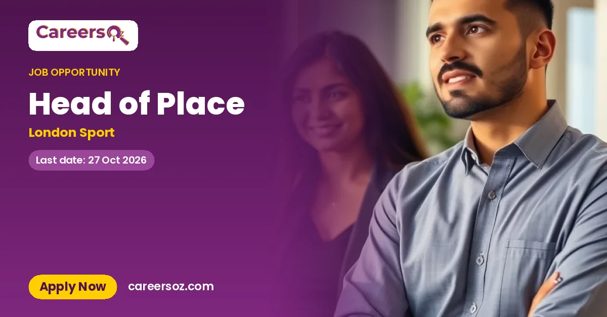 Head of Place – London Sport