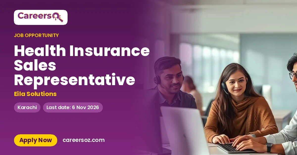 Health Insurance Sales Representative – Eila Solutions