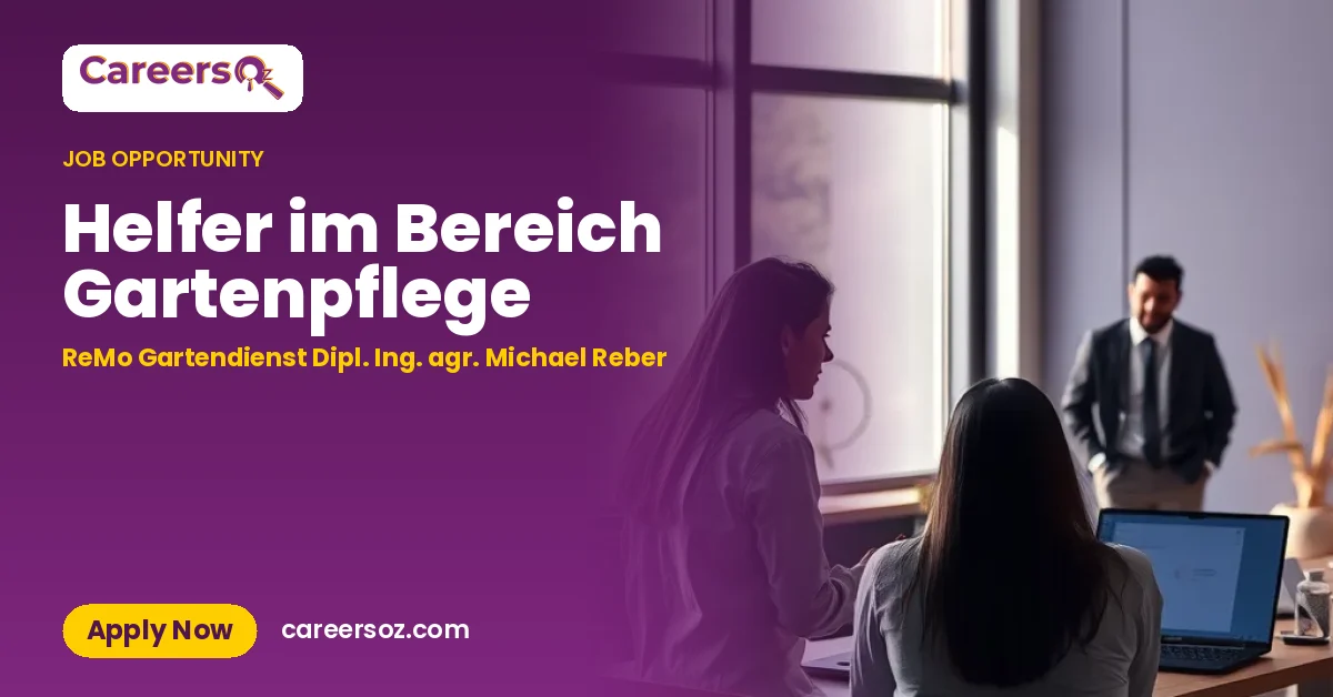 Helfer im Bereich Gartenpflege – ReMo Gartendienst Dipl. Ing. agr. Michael Reber