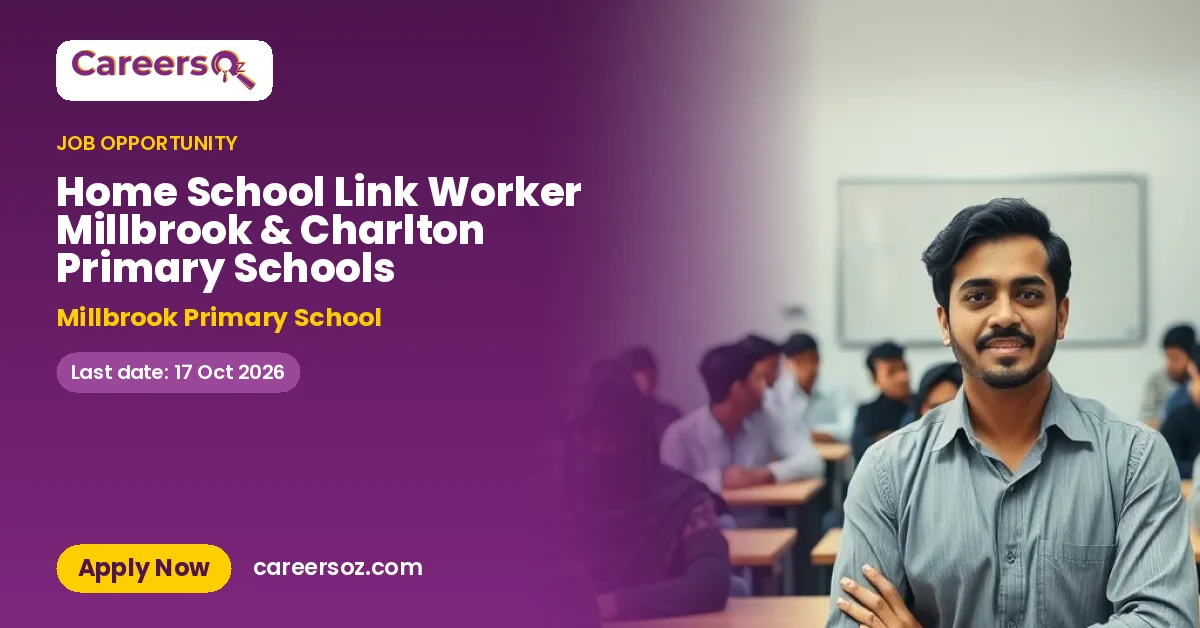 Home School Link Worker Millbrook & Charlton Primary Schools – Millbrook Primary School