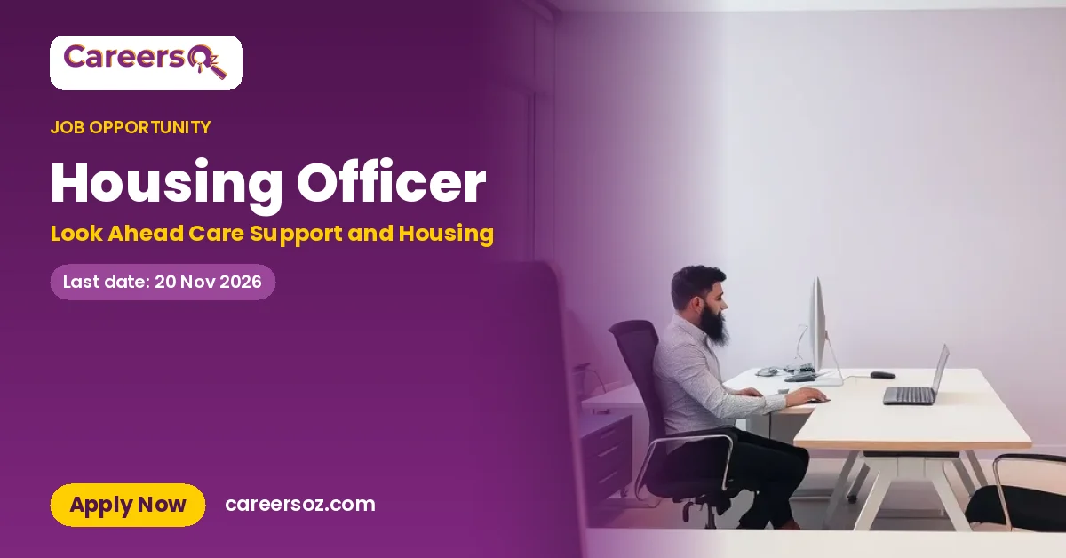 Housing Officer – Look Ahead Care Support and Housing
