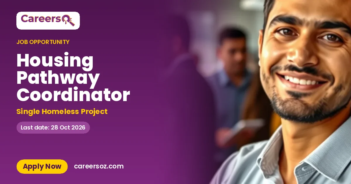 Housing Pathway Coordinator – Single Homeless Project