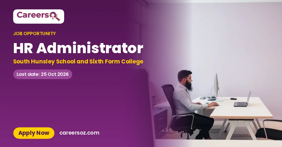 HR Administrator – South Hunsley School and Sixth Form College