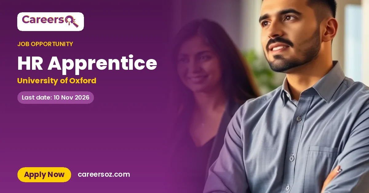 HR Apprentice – University of Oxford