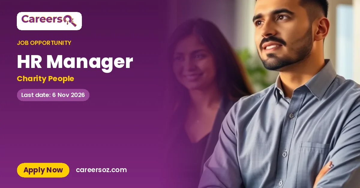 HR Manager – Charity People