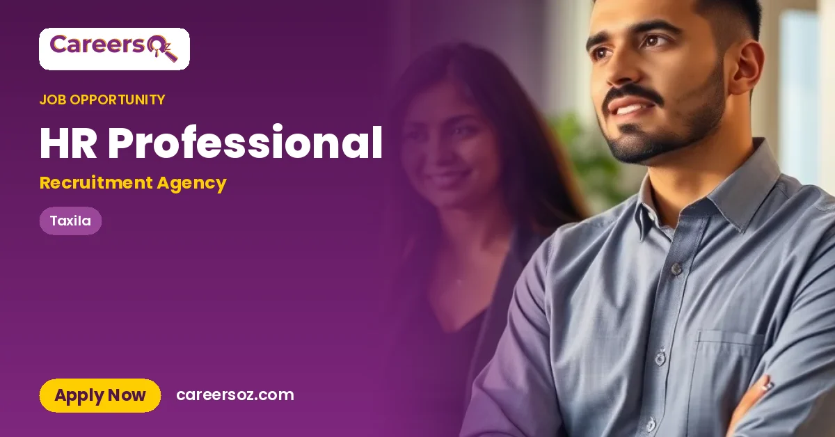 HR Professional – Recruitment Agency