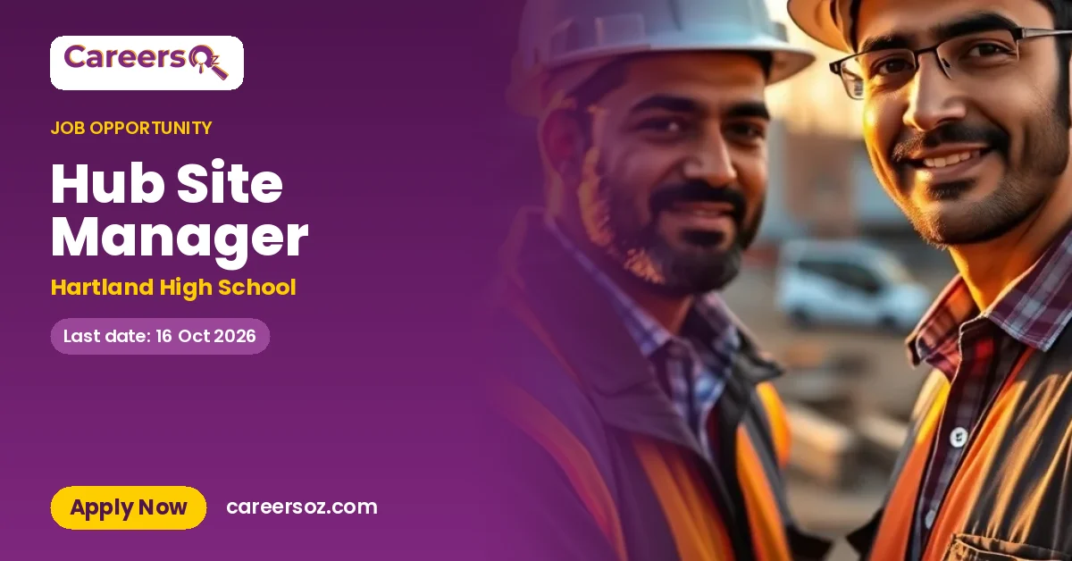 Hub Site Manager – Hartland High School