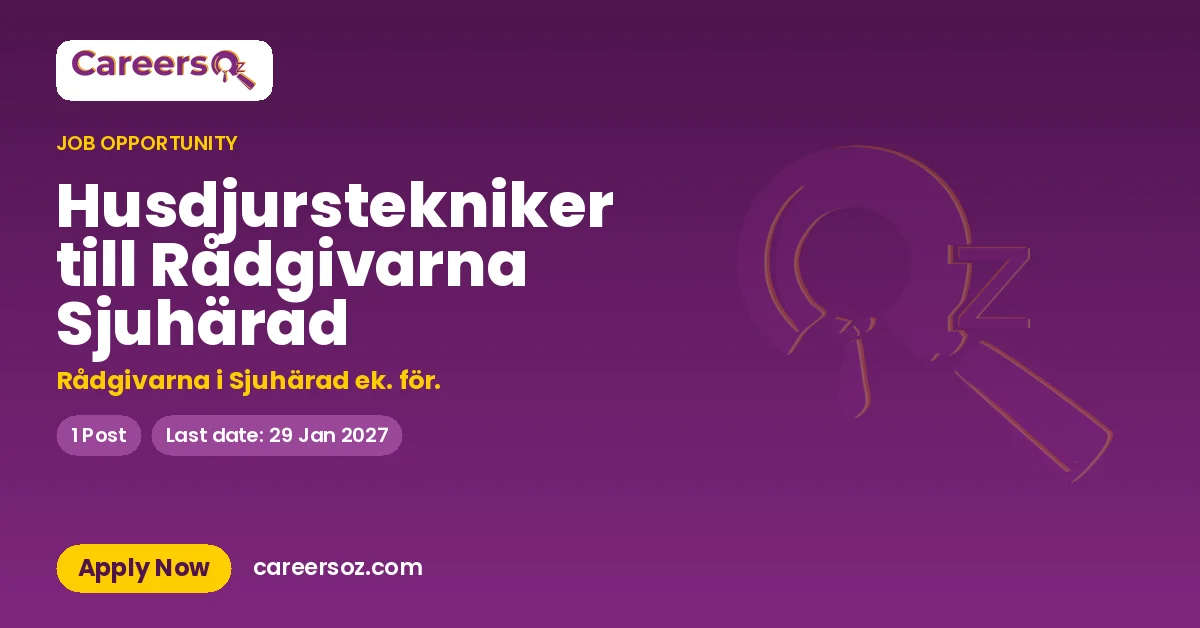 Husdjurstekniker till Rådgivarna Sjuhärad – Rådgivarna i Sjuhärad ek. för.