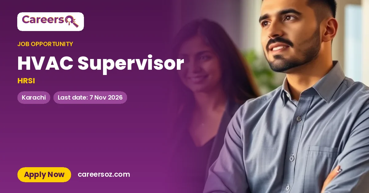 HVAC Supervisor – HRSI