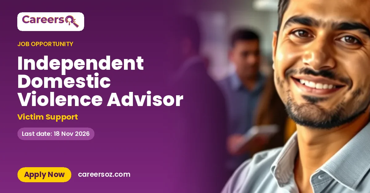 Independent Domestic Violence Advisor – Victim Support