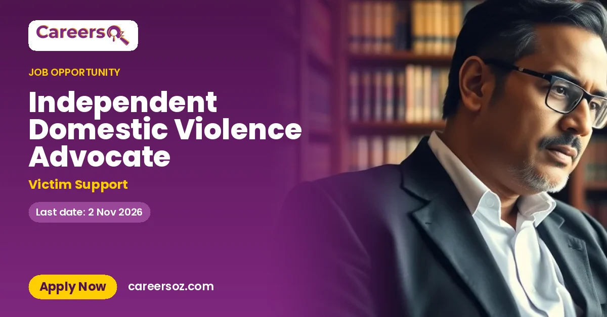 Independent Domestic Violence Advocate – Victim Support