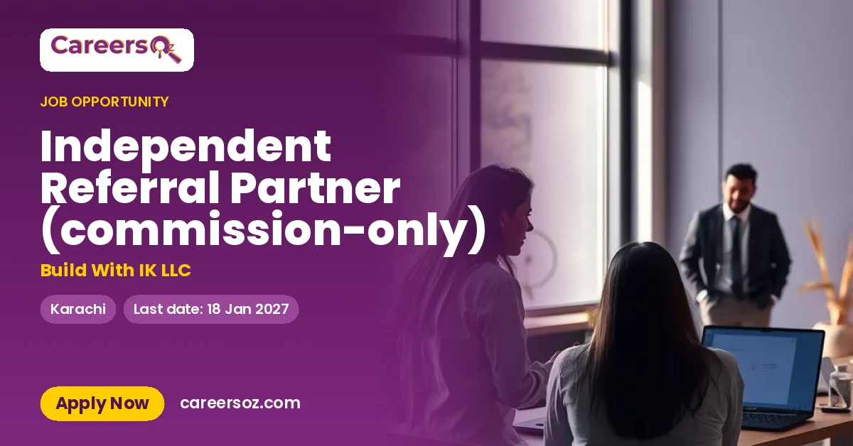 Independent Referral Partner (commission-only) – Build With IK LLC