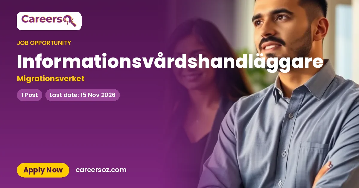 Informationsvårdshandläggare – Migrationsverket