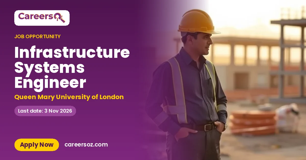 Infrastructure Systems Engineer – Queen Mary University of London