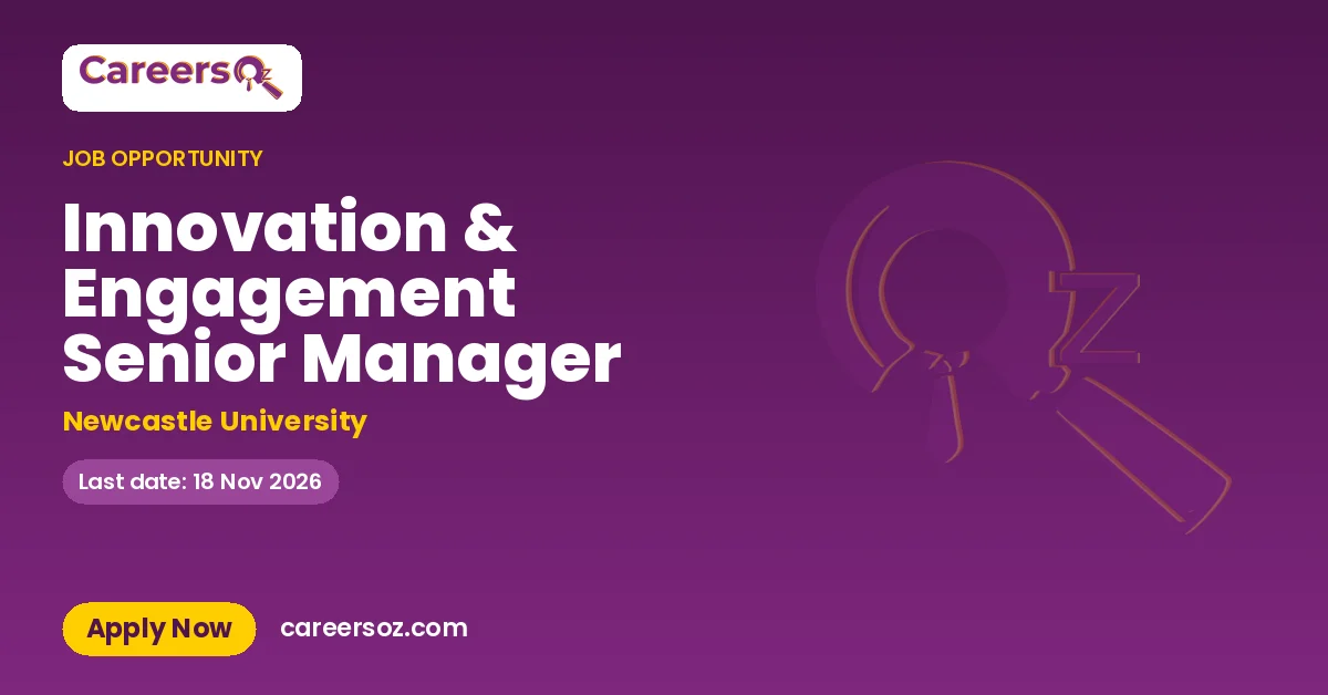 Innovation & Engagement Senior Manager – Newcastle University