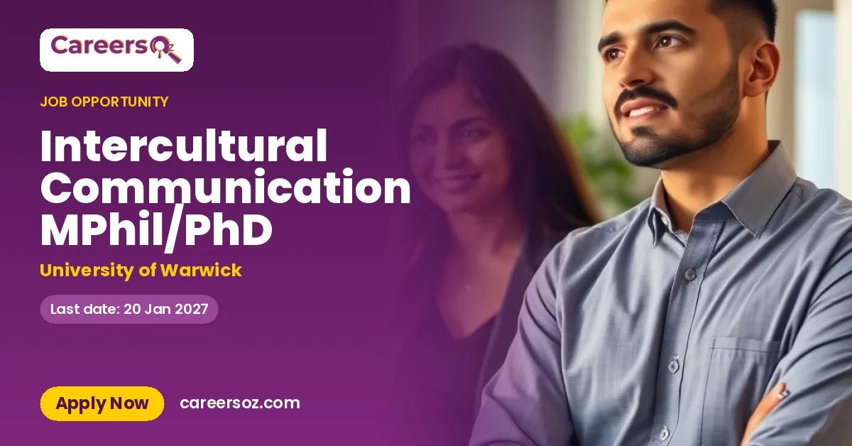 Intercultural Communication MPhil/PhD – University of Warwick