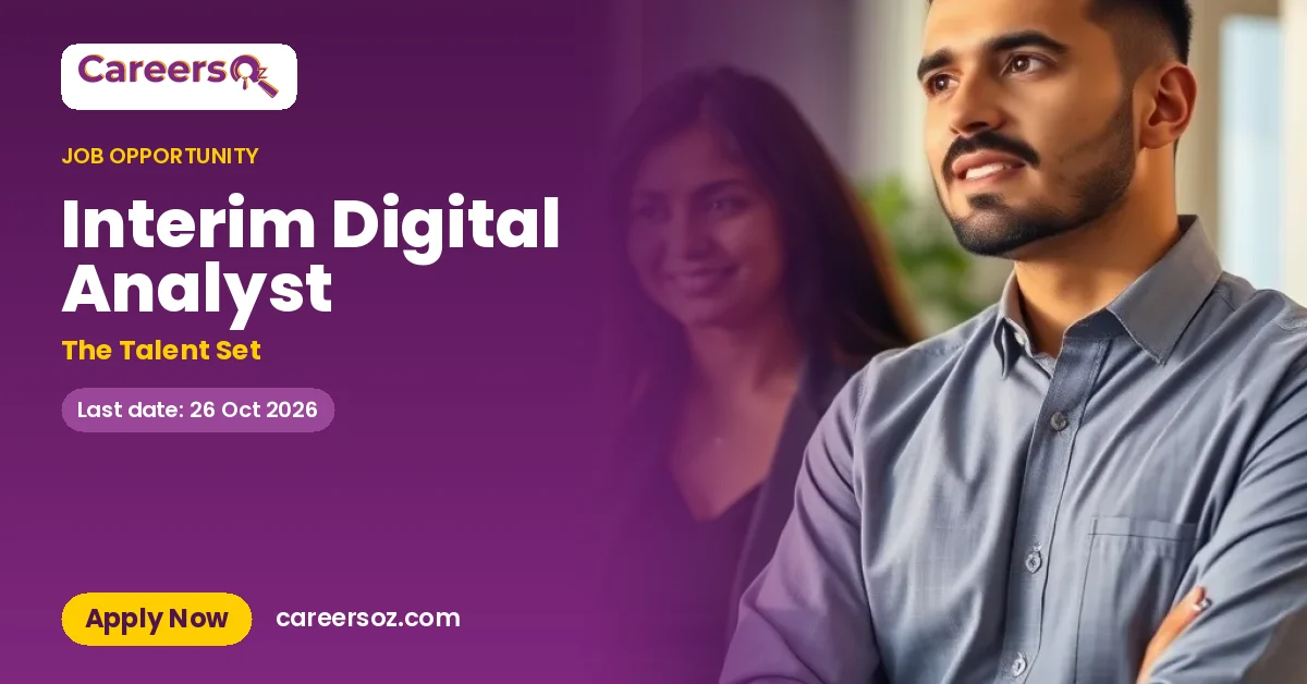 Interim Digital Analyst – The Talent Set