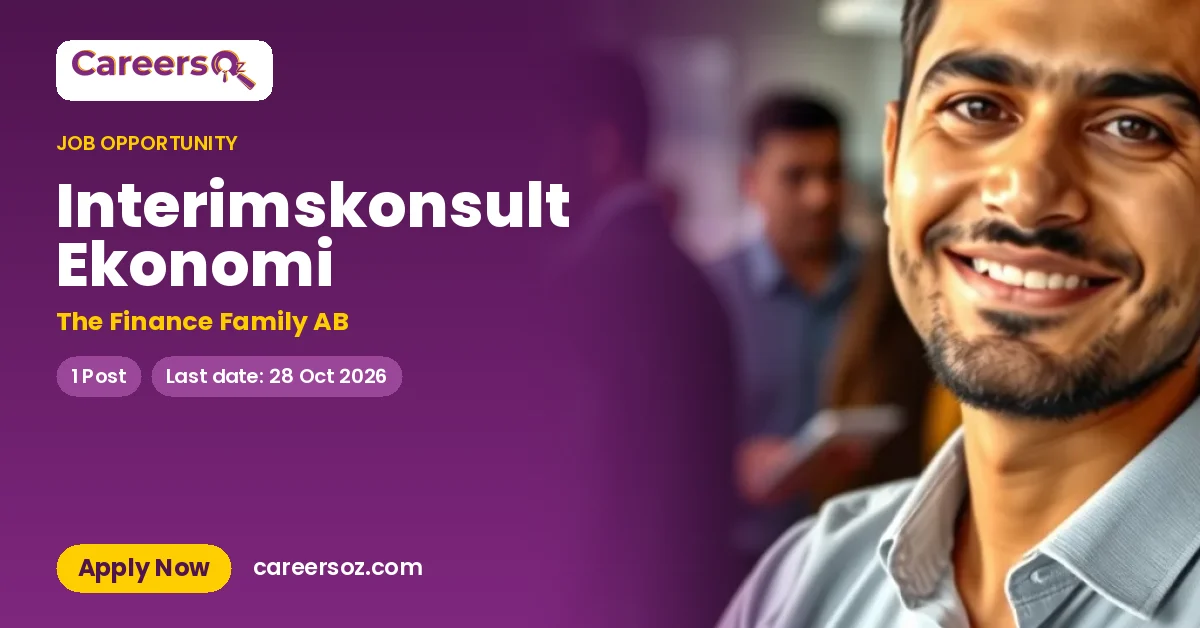 Interimskonsult Ekonomi – The Finance Family AB
