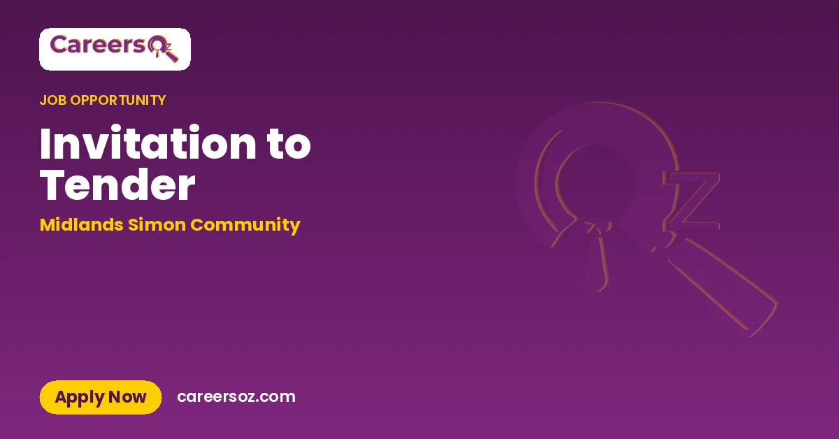 Invitation to Tender – Midlands Simon Community