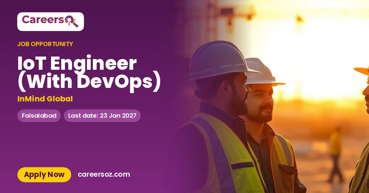 IoT Engineer (With DevOps) – InMind Global