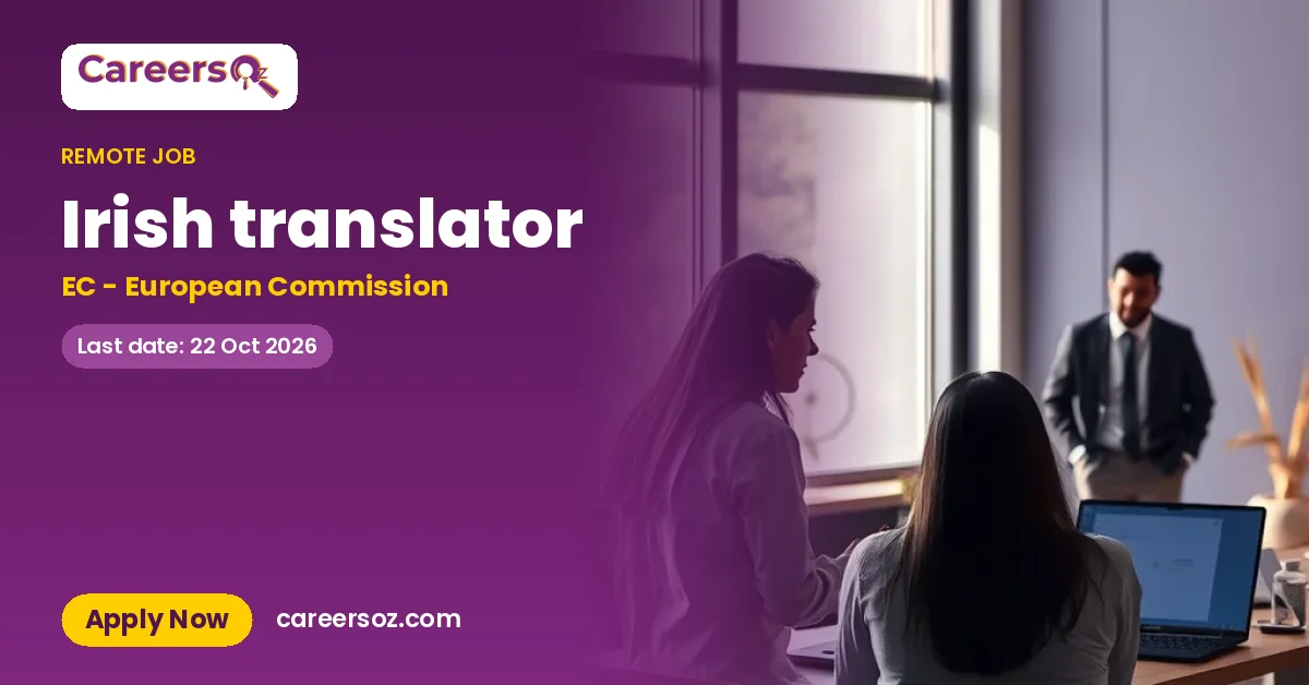 Irish translator – EC - European Commission