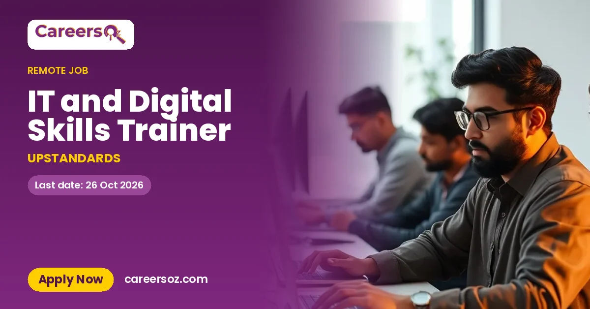 IT and Digital Skills Trainer – UPSTANDARDS