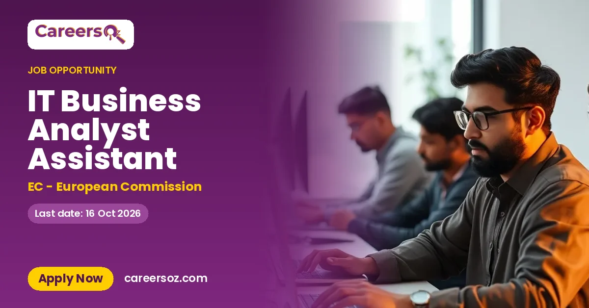 IT Business Analyst Assistant – EC - European Commission