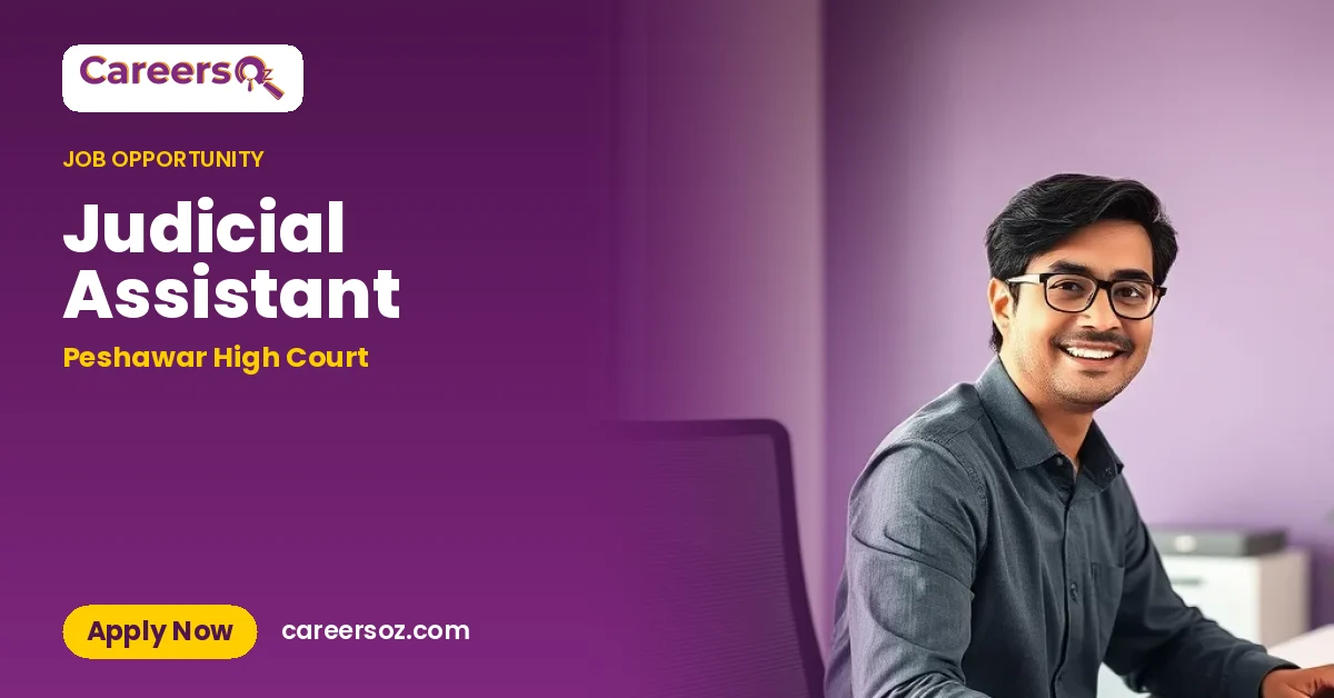 Judicial Assistant – Peshawar High Court
