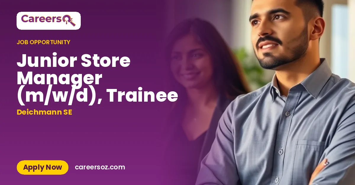Junior Store Manager (m/w/d), Trainee – Deichmann SE