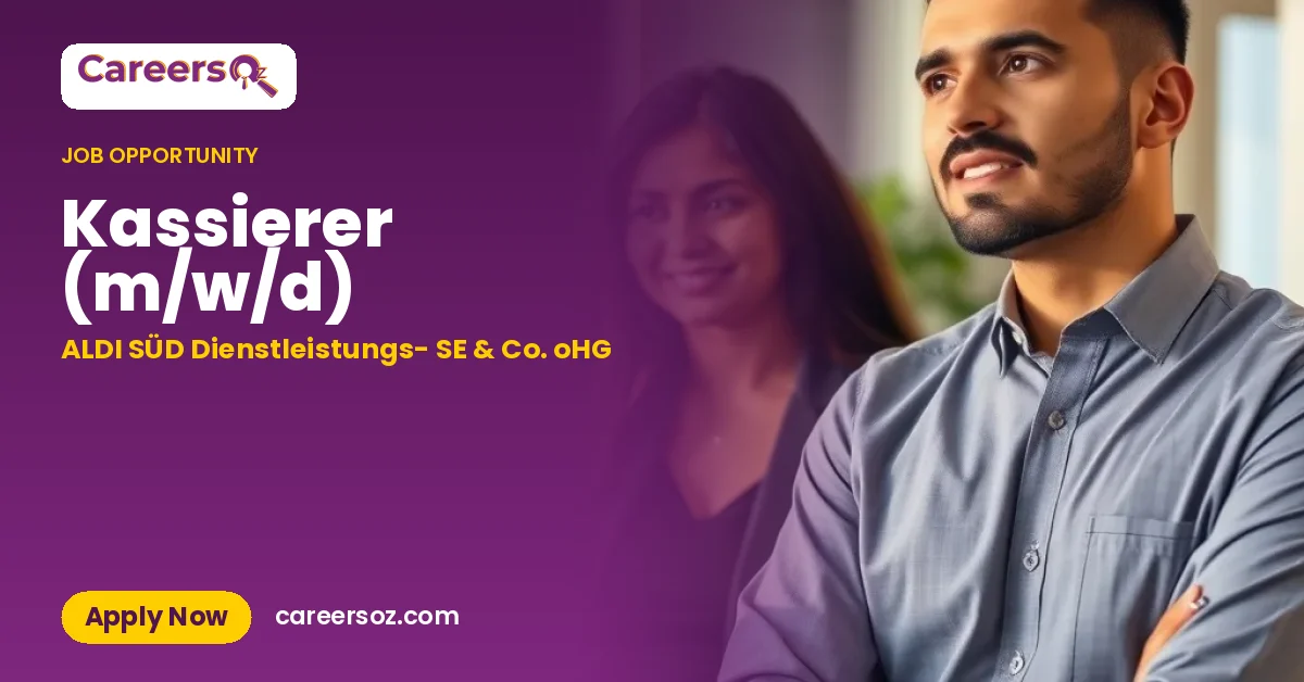 Kassierer (m/w/d) – ALDI SÜD Dienstleistungs- SE & Co. oHG