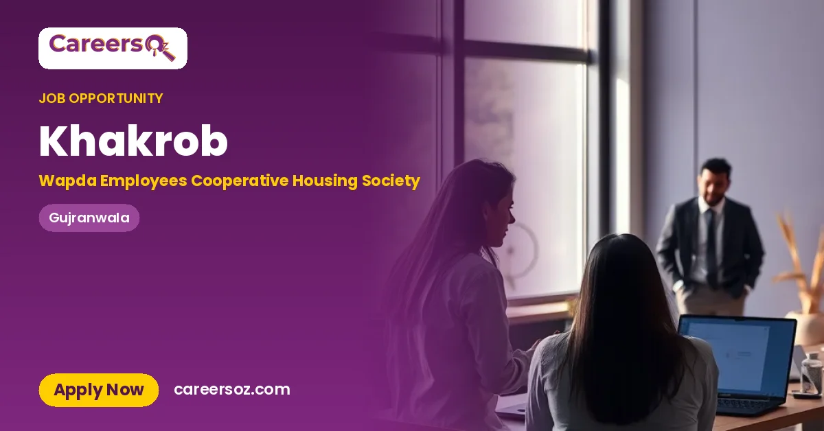 Khakrob – Wapda Employees Cooperative Housing Society