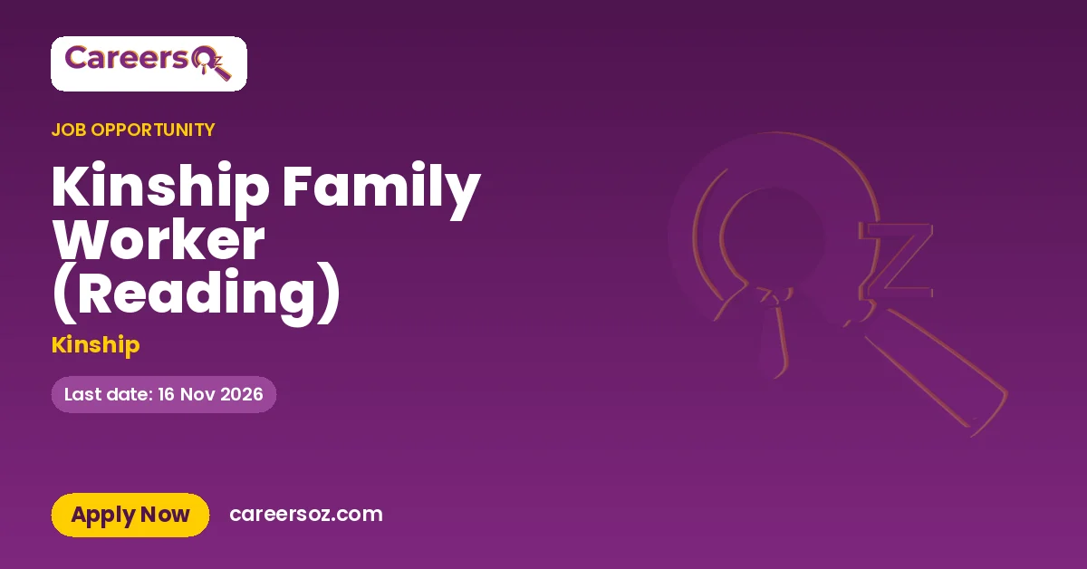 Kinship Family Worker (Reading) – Kinship