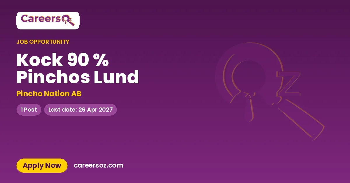 Kock 90 % Pinchos Lund – Pincho Nation AB