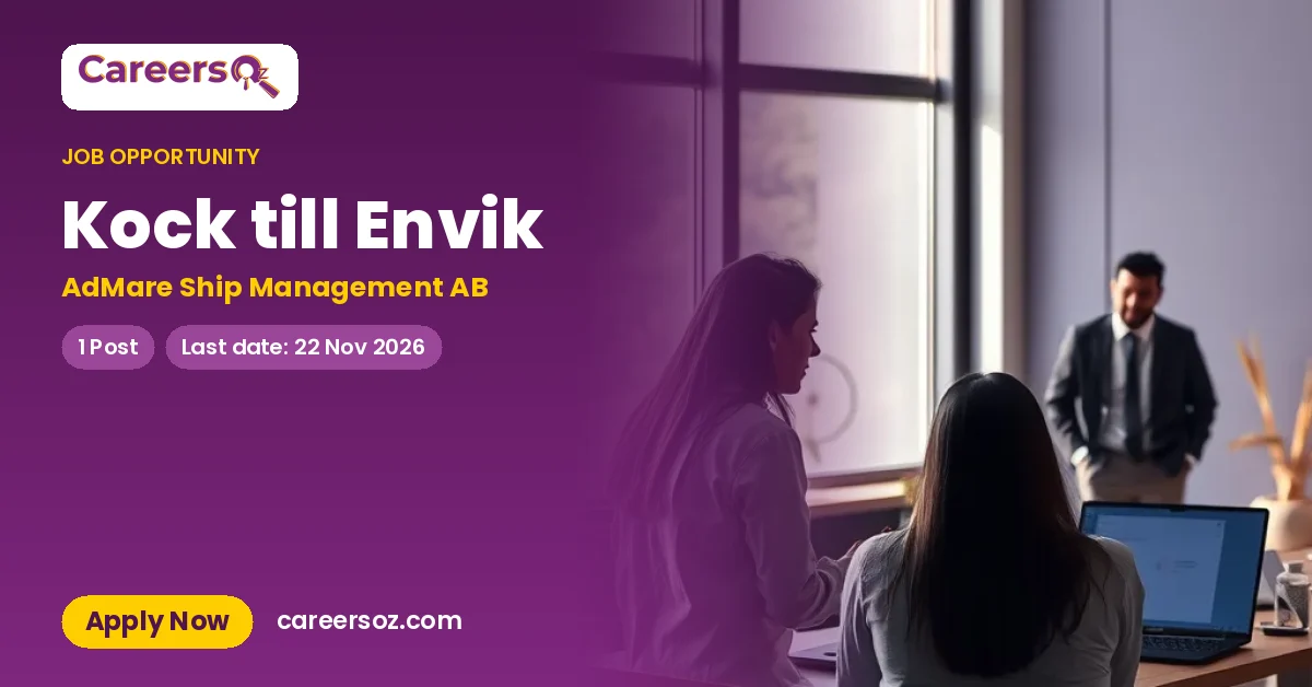 Kock till Envik – AdMare Ship Management AB