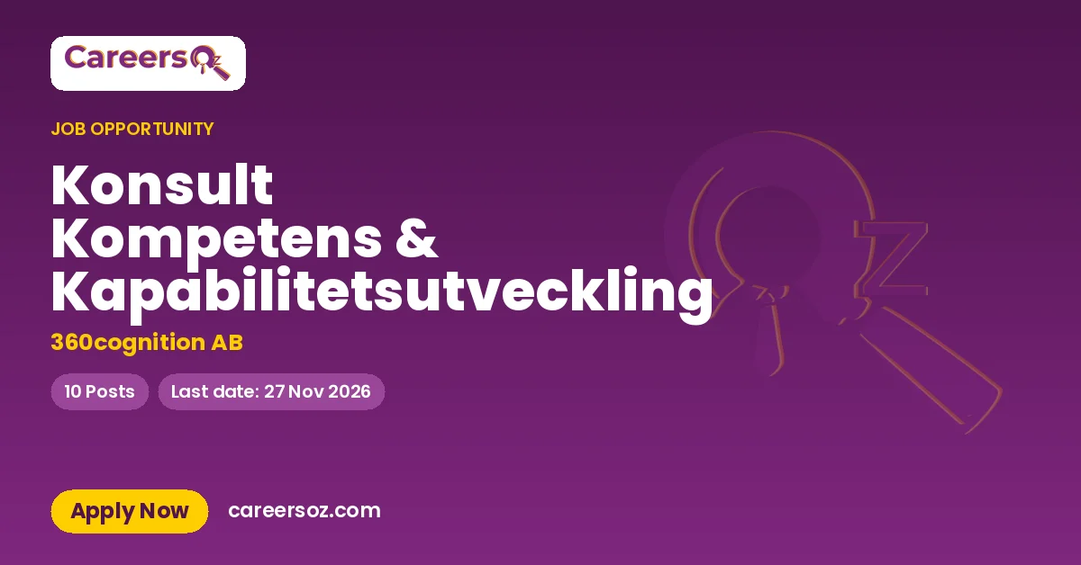 Konsult Kompetens & Kapabilitetsutveckling – 360cognition AB