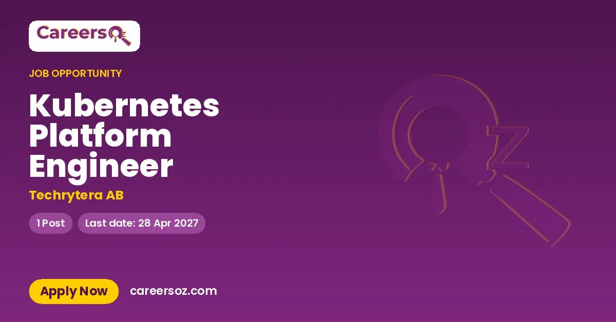 Kubernetes Platform Engineer – Techrytera AB