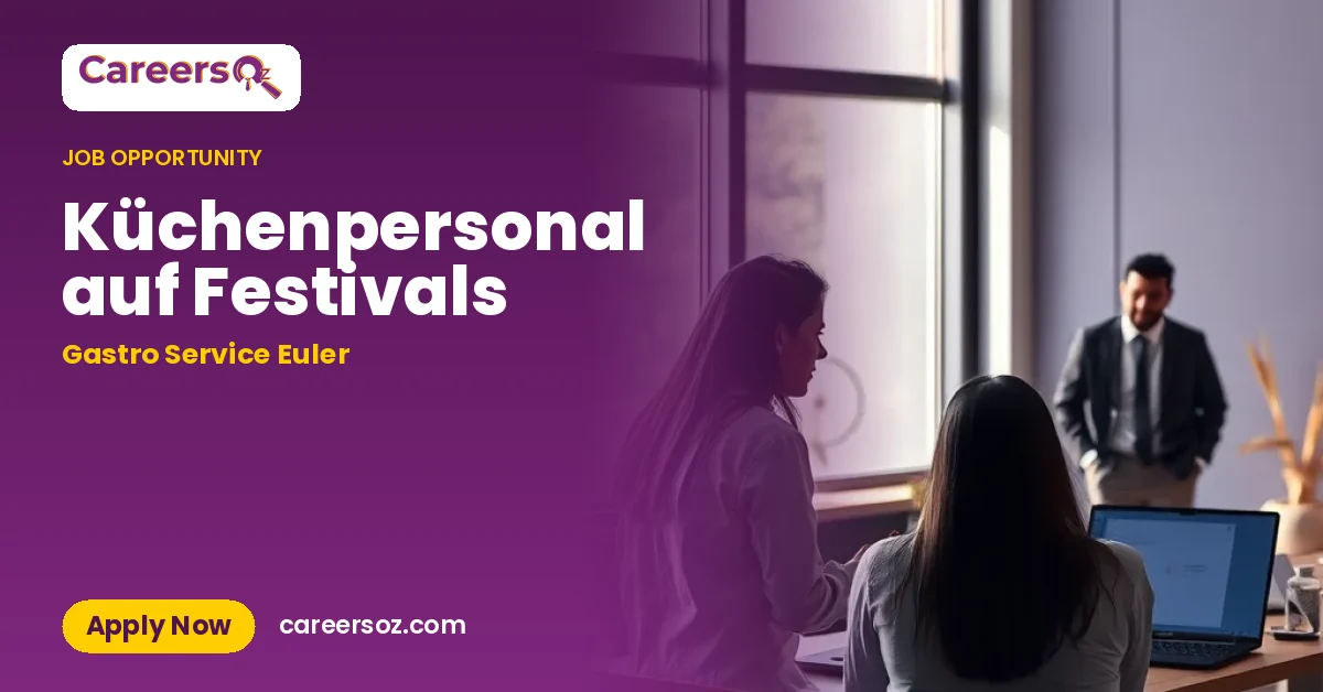 Küchenpersonal auf Festivals – Gastro Service Euler