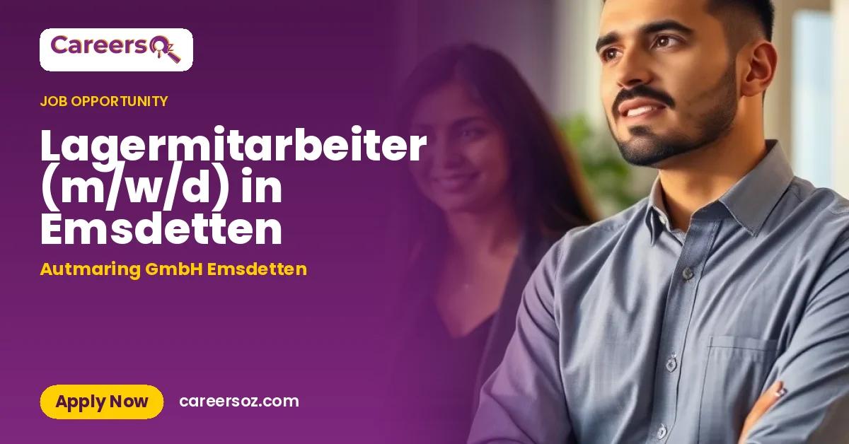 Lagermitarbeiter (m/w/d) in Emsdetten – Autmaring GmbH Emsdetten
