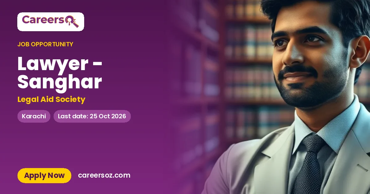 Lawyer - Sanghar – Legal Aid Society