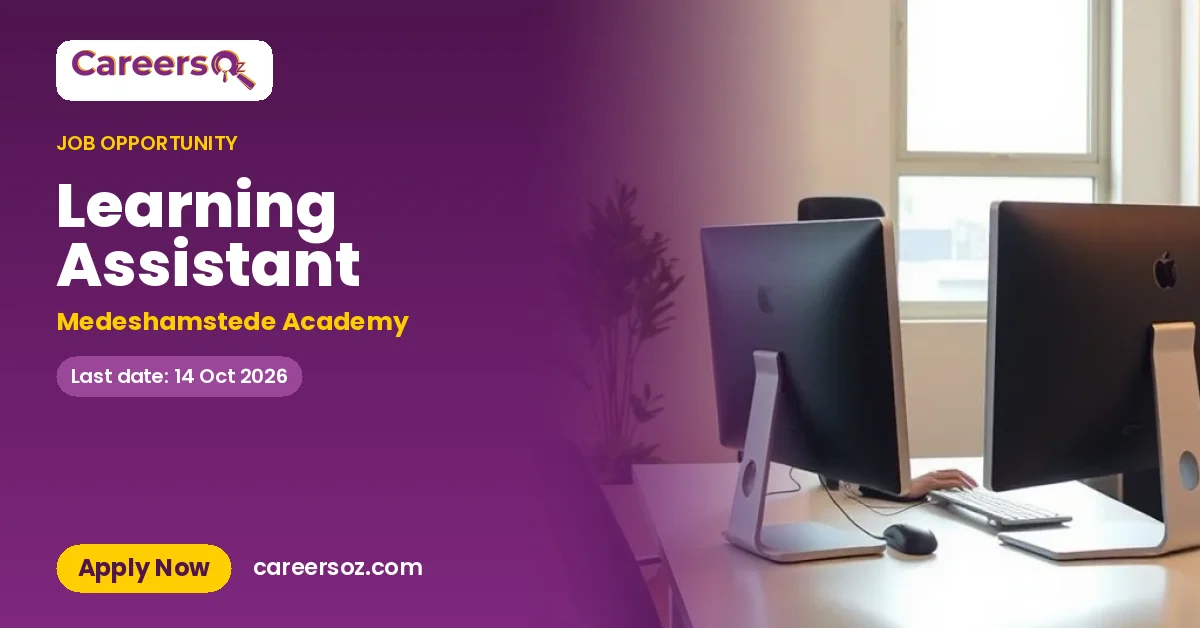 Learning Assistant – Medeshamstede Academy