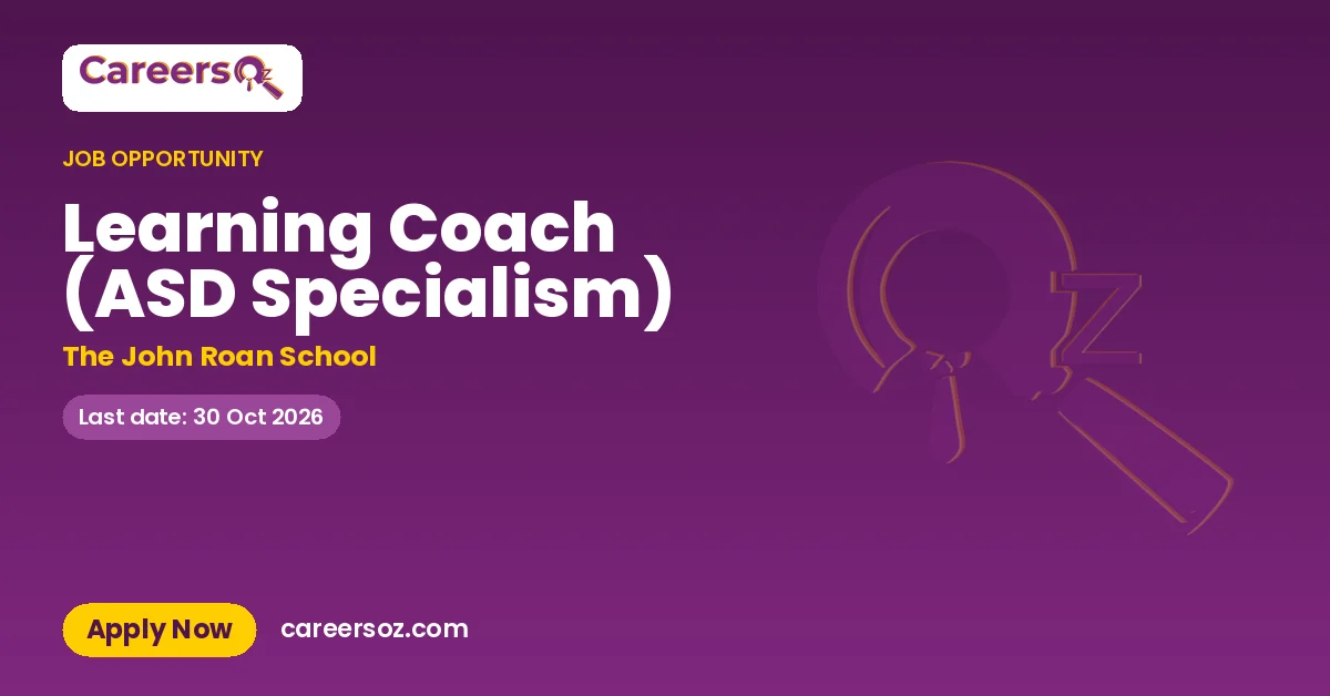 Learning Coach (ASD Specialism) – The John Roan School