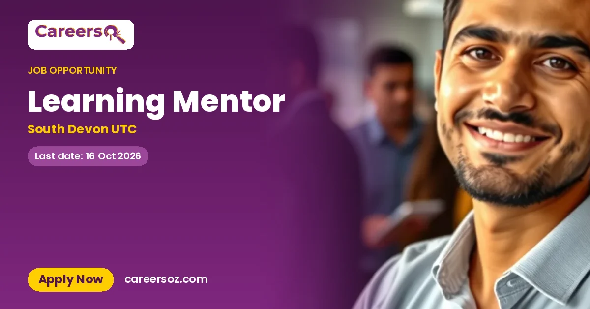 Learning Mentor – South Devon UTC